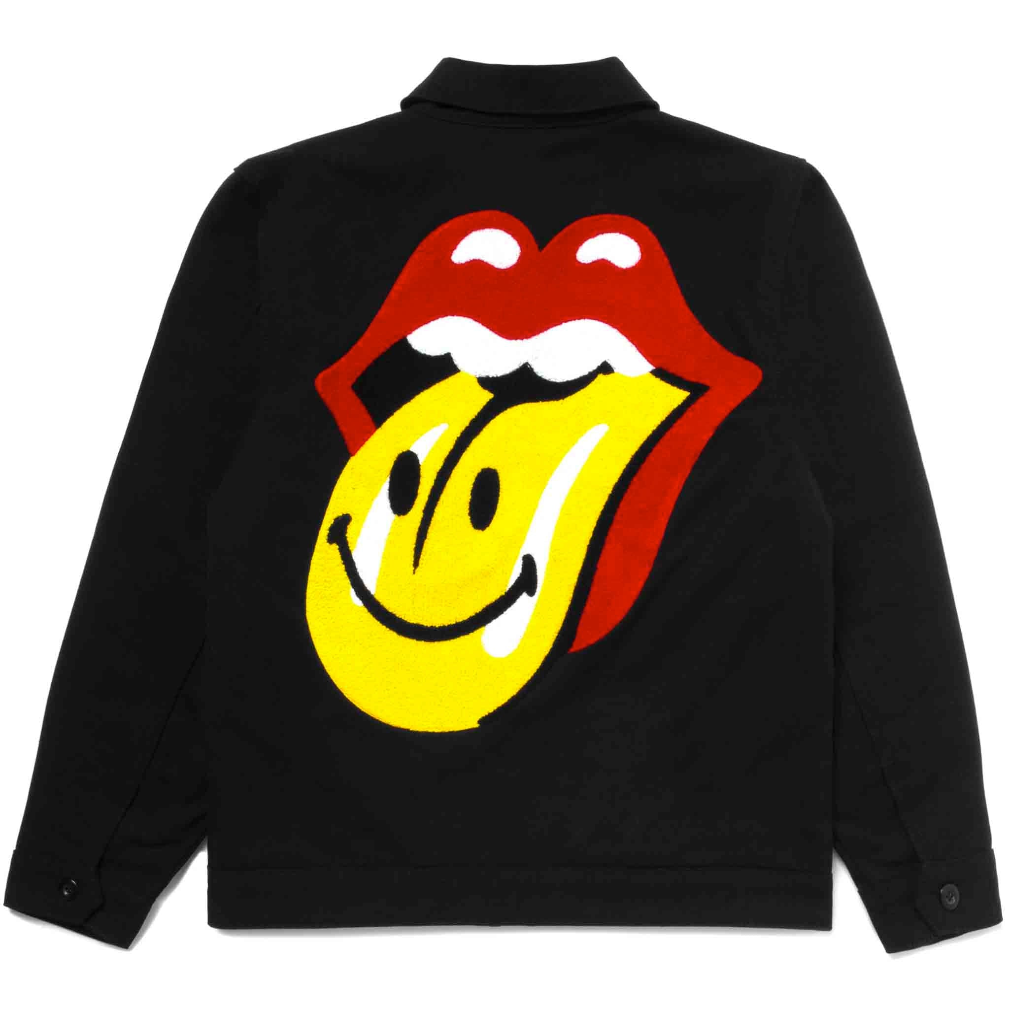 Smiley Market Rolling Stones Chenille Garage Jacket – Capsul