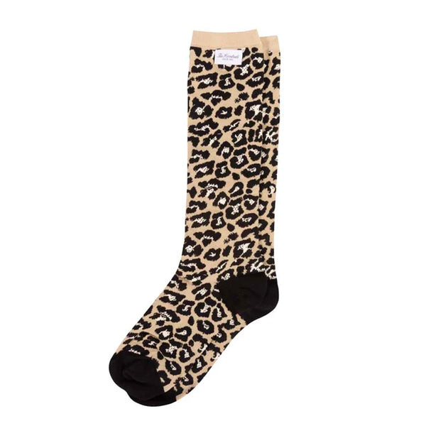 Leopard Socks (Off White)