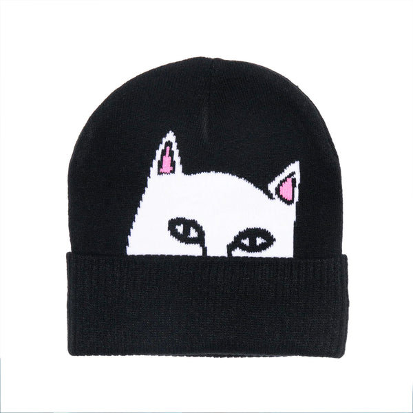 Peeking Nermal Beanie (Black)