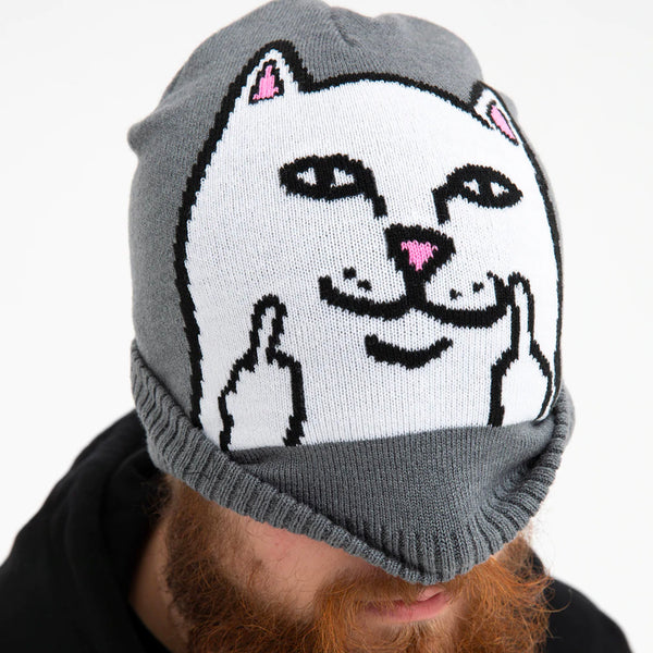 Peaking Nermal Beanie (Grey)