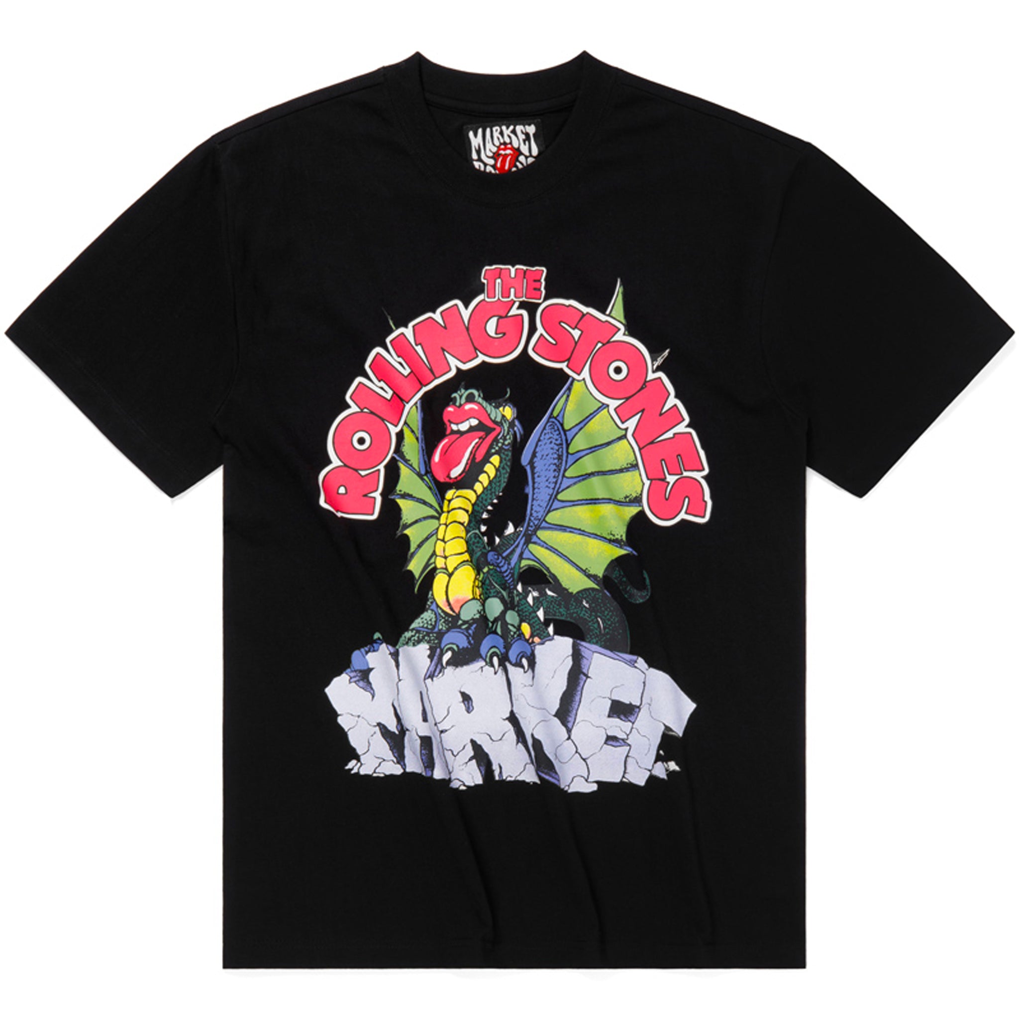 ROLLING STONES DRAGON TEE (Black) – Capsul