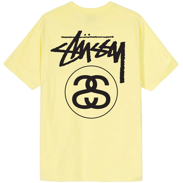 Stussy Stock Link Tee (Yellow)