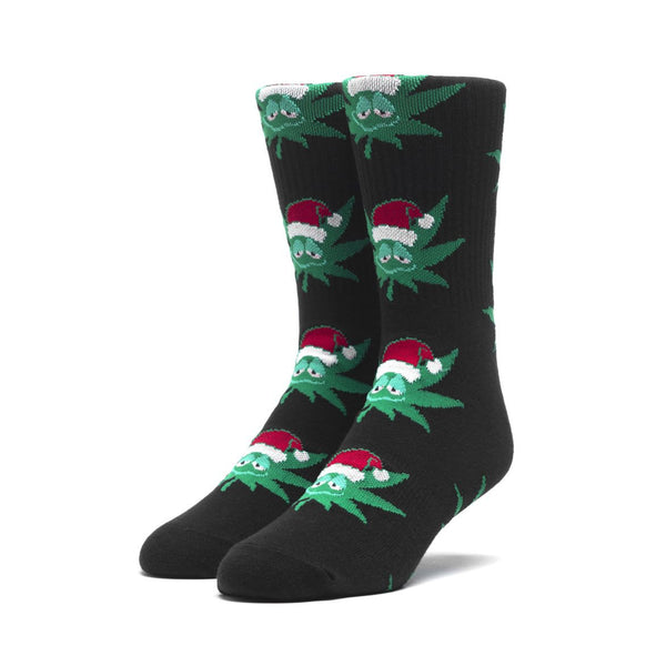 HUF Green Buddy Santa Sock