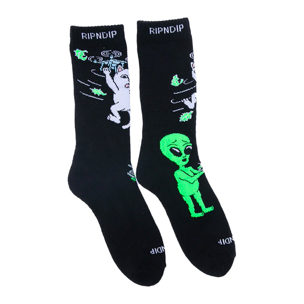 Bye Bye Socks (Black)