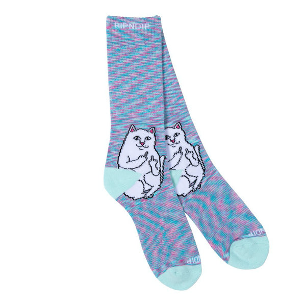 RIPNDIP Lord Nermal Socks (Mint Speckle)