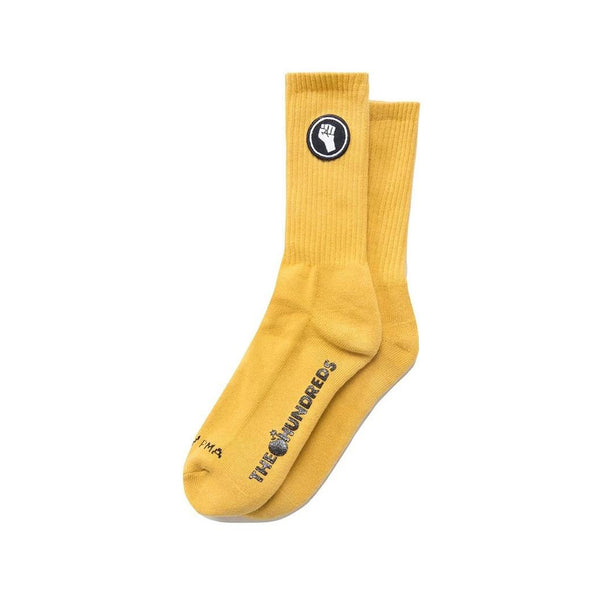 The Hundreds Unity Crew Socks (Mustard)