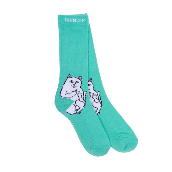 RIPNDIP Lord Nermal Socks (Mint)