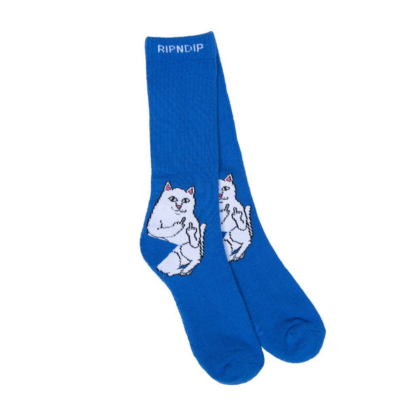 RIPNDIP Lord Nermal Socks (Royal Blue)