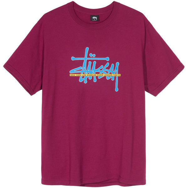 Stussy International Tee (Wine)