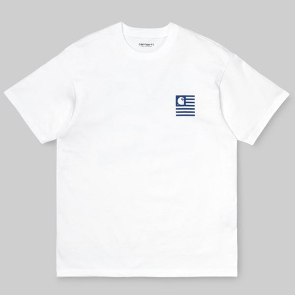 Carhartt WIP Waving State Flag Tee (White)