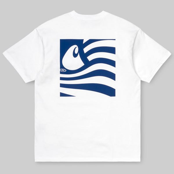 Carhartt WIP Waving State Flag Tee (White)