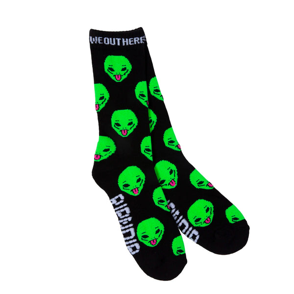 We Out Here Socks (Black)