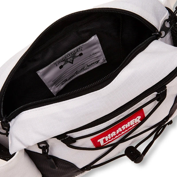 Thrasher Hometown Ripstop Waist Bag (White)